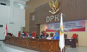 Rapat Paripurna DPRD Kota Tidore Kepualauan, Penyampaian pandangan umum Fraksi-Fraksi atas Ranperda.