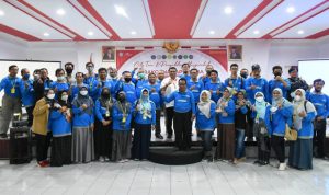 Rombongan APSI PTMA saat be rkunjung ke Tidore, Rabu (23-2-2022)