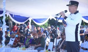 Walikota Ternate, M. Tauhid pada kesempatan menerima delegasi Laskar Rempah, Selasa (14/6/2022).