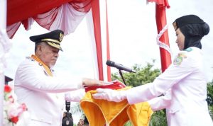 Gubernur Maluku Utara Abdul Ghani Kasuba jadi Irup di upacara HUT RI ke 78, Kamis (17/8/2023)