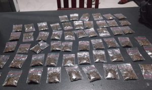 Barang Bukti Berupa Narkoba Jenis Ganja Seberat 58 Gram yang diamankan dari RFD (Dok. Humas Polresta)