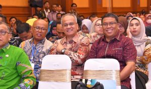 Sekretaris Daerah Kota Tidore Kepulauan Ismail Dukomalamo menghadiri Rakornas SRIKANDI yang berlangsung di Hotel Lombok Raya, Kota Mataram Provinsi Nusa Tenggara Barat (NTB).