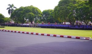 Upacara Peringatan Hari Kesaktian Pancasila Tahun 2024 di halaman Kantor Walikota Tidore Kepulauan, Selasa (1/10/2024)