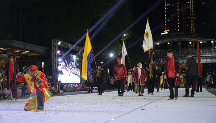 Delegasi Kota Tidore Tampil di Karnaval Budaya