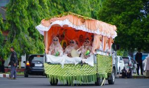 Pawai Ta’aruf pelaksanaan Musabaqah Tilawatil Quran (MTQ) ke-31 Tingkat Kota Tidore Kepulauan yang, Kamis (29/1/2026).