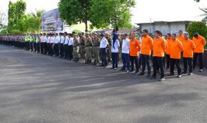 Apel Siaga Kamtibmas di Lapangan Apel Mapolresta Tidore, Senin (23/2/2026).