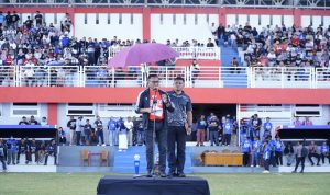 Wali Kota Tidore Kepulauan, Muhammad Sinen resmi membuka , Turnamen sepak bola Gurabati Open Tournament (GOT) ke-XXVIII Tahun 2026 di Stadion Gurabati, Kelurahan Gurabati, Minggu (7/6/2026).