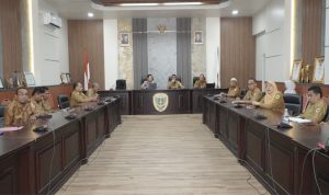 Pemkot Tidore Menerima Audiensi dari Tim SmartID (PT. de Bangsa Mahardika) malang, Jawa Timur di Ruang Rapat Wali Kota Tidore Kepulauan, Selasa (21/7/2026).