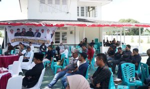 Dialog Publik Kwatak Bacarita Season 2, “Menakar Visi Misi Pemkot Tidore dan Imbas Pemangkasan Dana TKD”, yang digelar di halaman bekas Kantor Gubernur Irian Barat, Tidore, Rabu (12/8/2026).